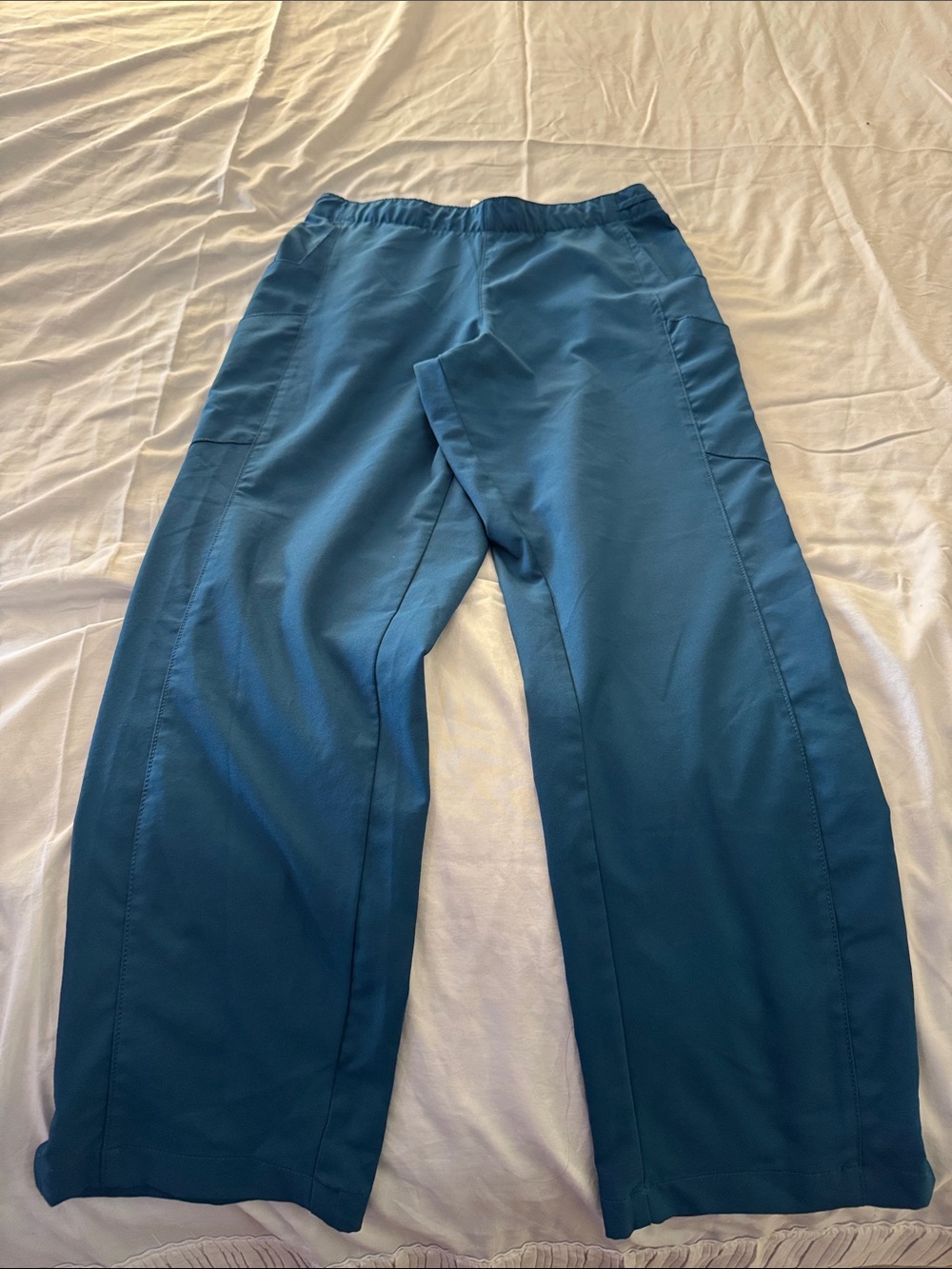 WonderWink Teal Jogger-Style Scrub Pants